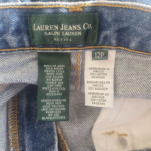Ralph Lauren Blue Straight Leg Jeans - Picture 8 of 10